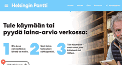 Desktop Screenshot of pantti.fi